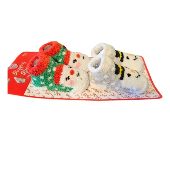 Christmas holiday Chenille socks - Picture 2 of 3